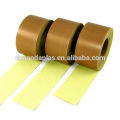 Premium-Grade-PTFE-beschichtetes Fiberglas-Tuch mit einer Seite Klebstoff mit Release-Liner